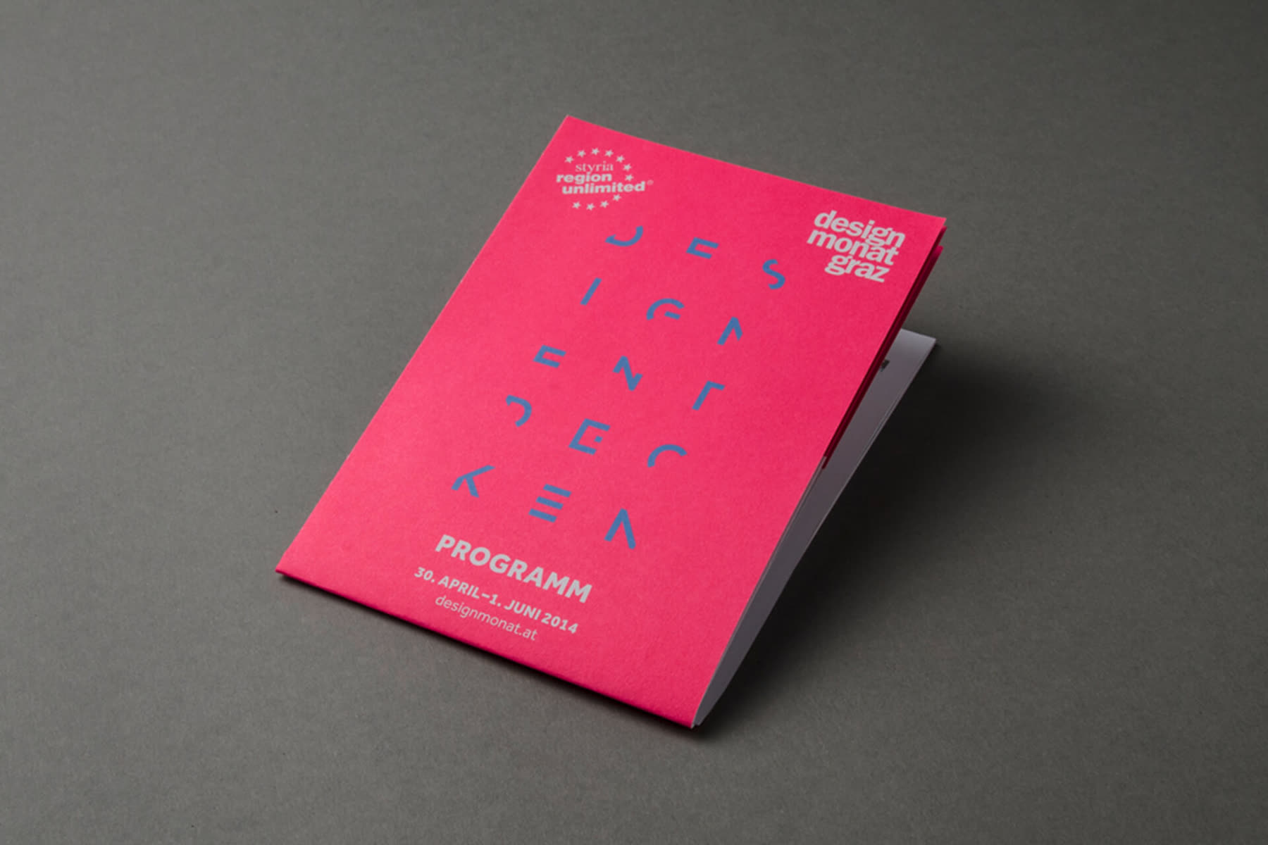 Pink programme booklet